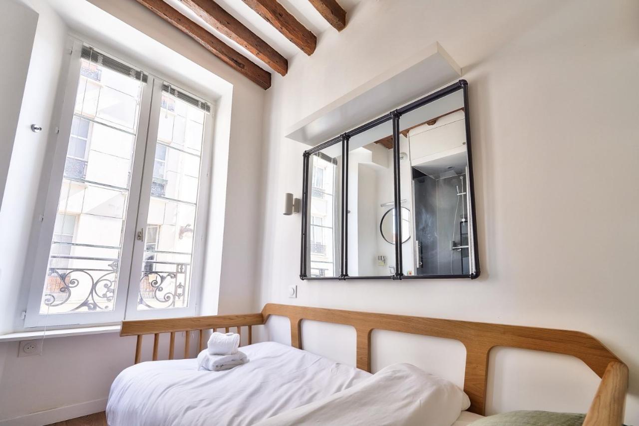 Cute And New Studio Duplex In The Heart Of Parijs Buitenkant foto